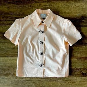 HANNAH KRISTINA METZ cotton button up